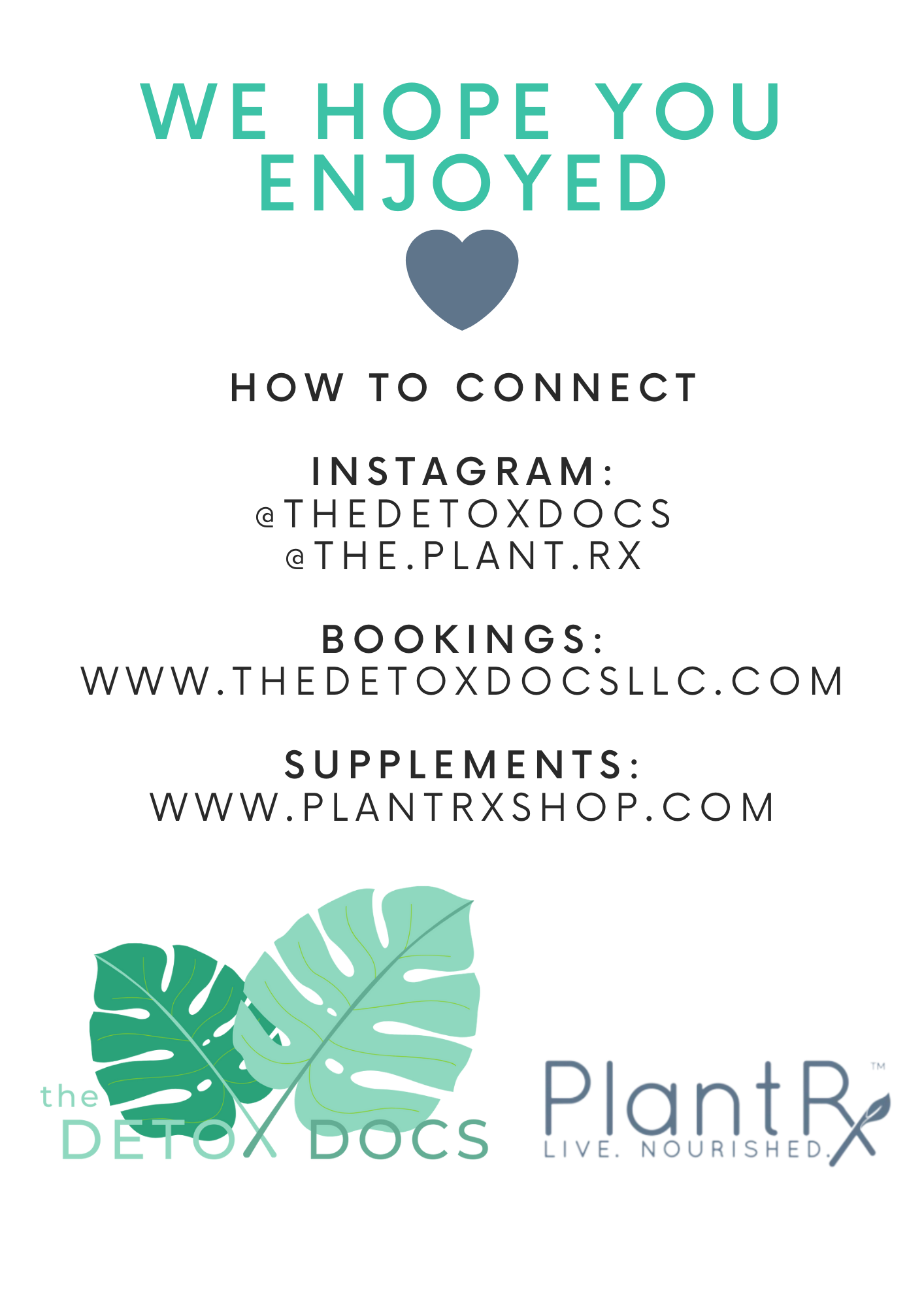 FREE Detox Recipe Guide